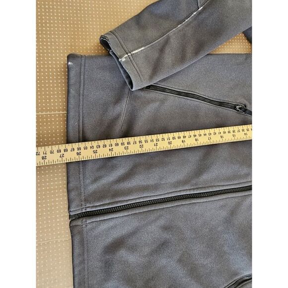 The North Face Jacket Mens Medium Gray Full Zip Casual Soft Shell Stretchy - Picture 7 of 12